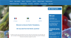 Desktop Screenshot of nordictemptations.com
